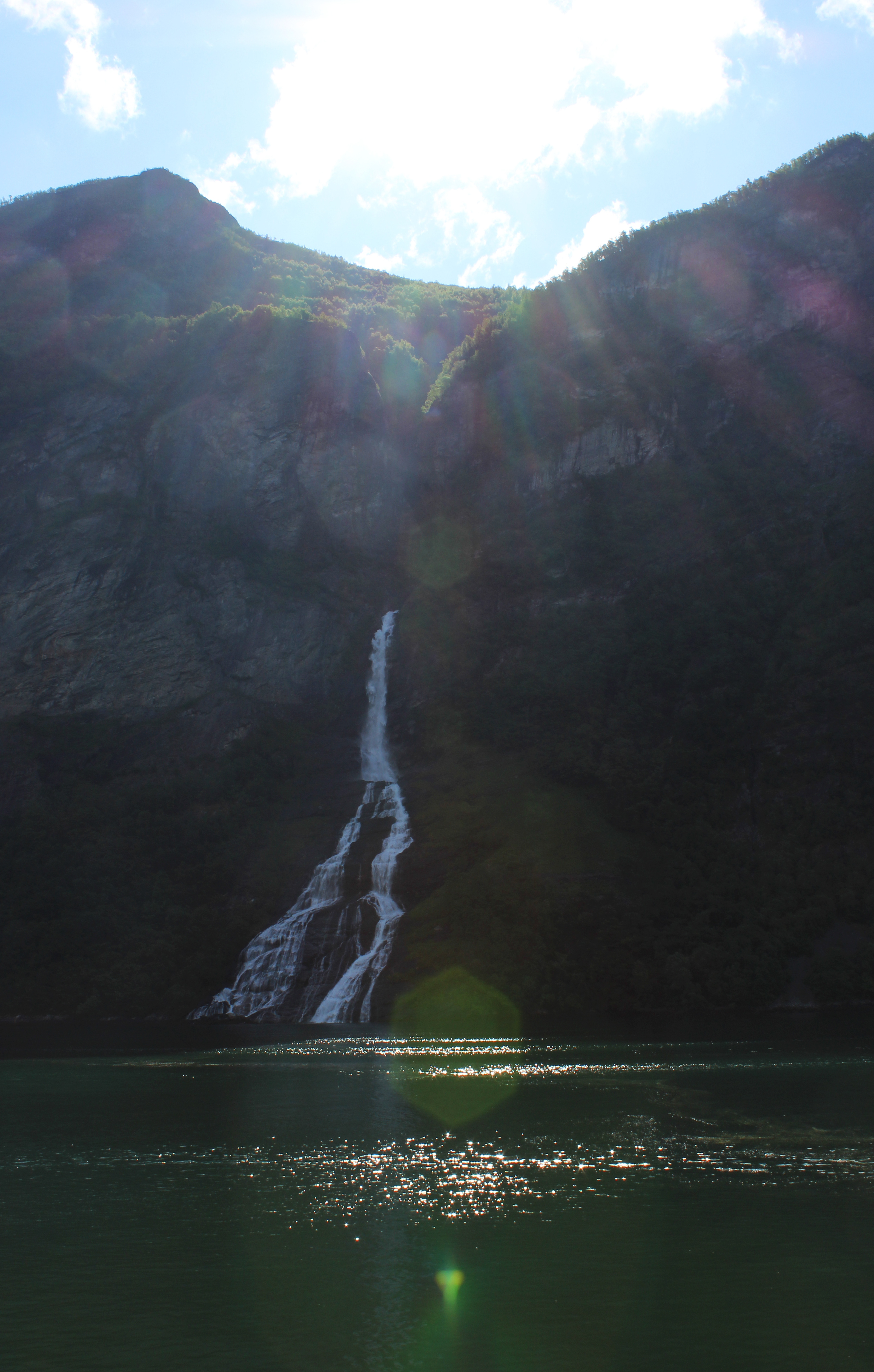 Waterval in Geiranger